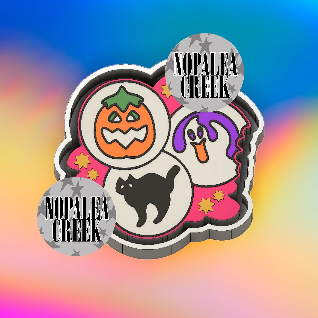 Trio Cookies Silicone Mold