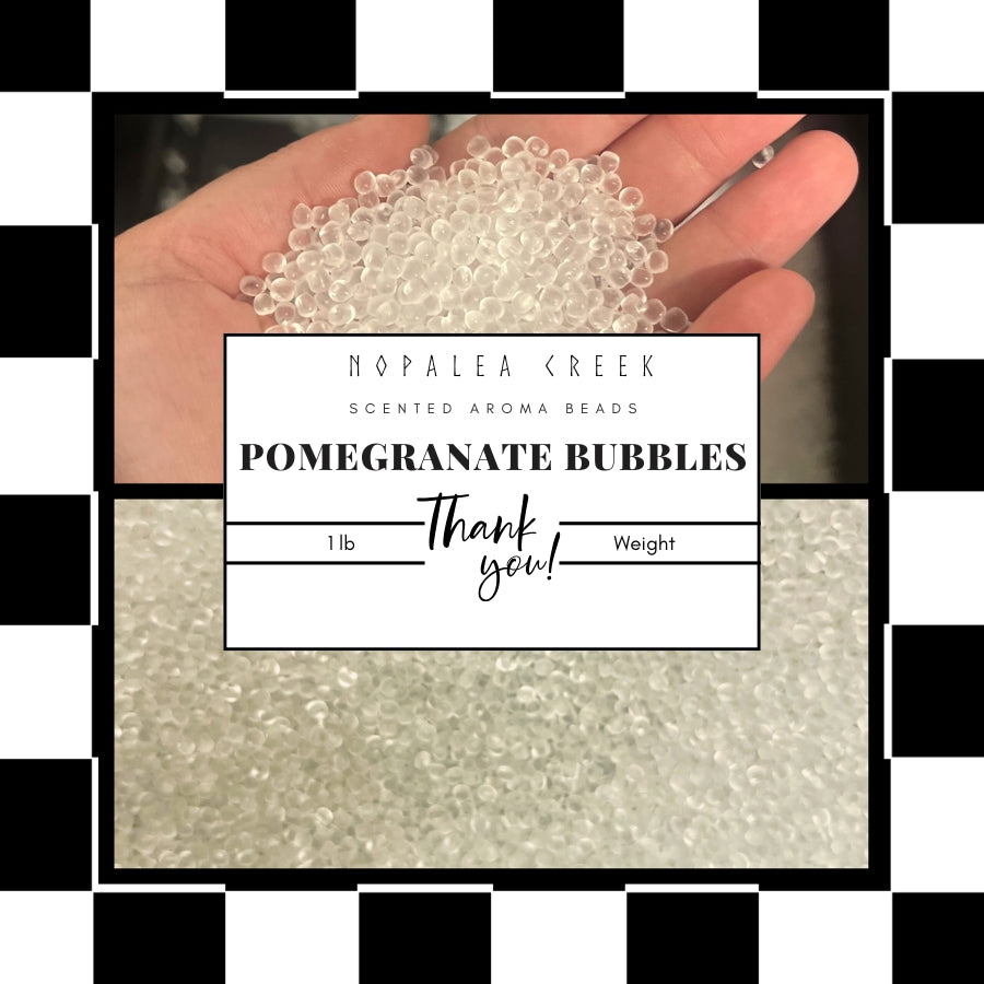 Pomegranate Bubbles - Scented Beads