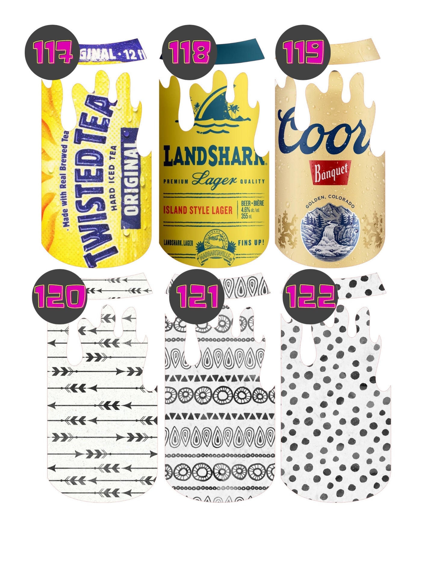 Slim Can Cardstock (7) Listing