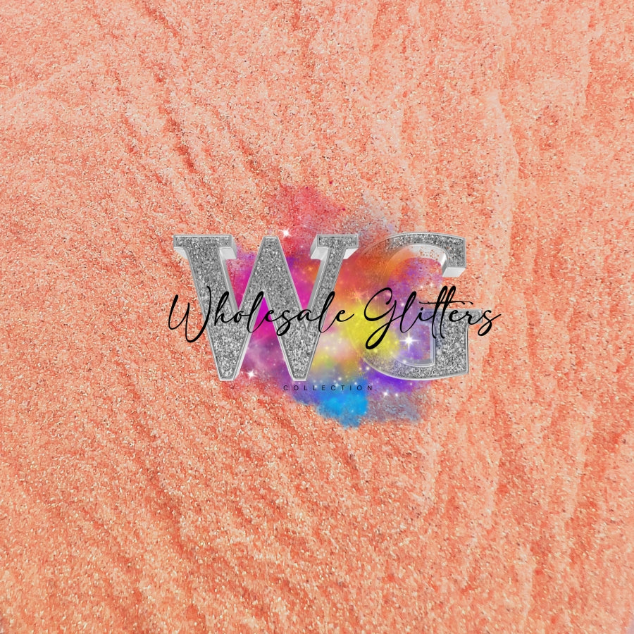 Blushing Apricot Glitter