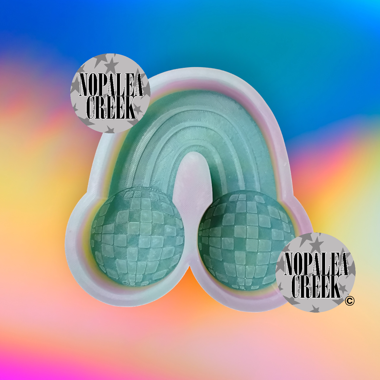 Rainbow Disco Silicone Mold©