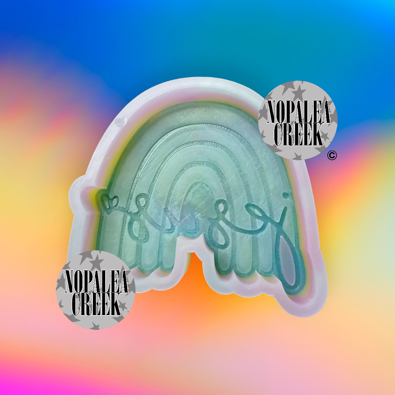 Rainbow Jesus Silicone Mold©