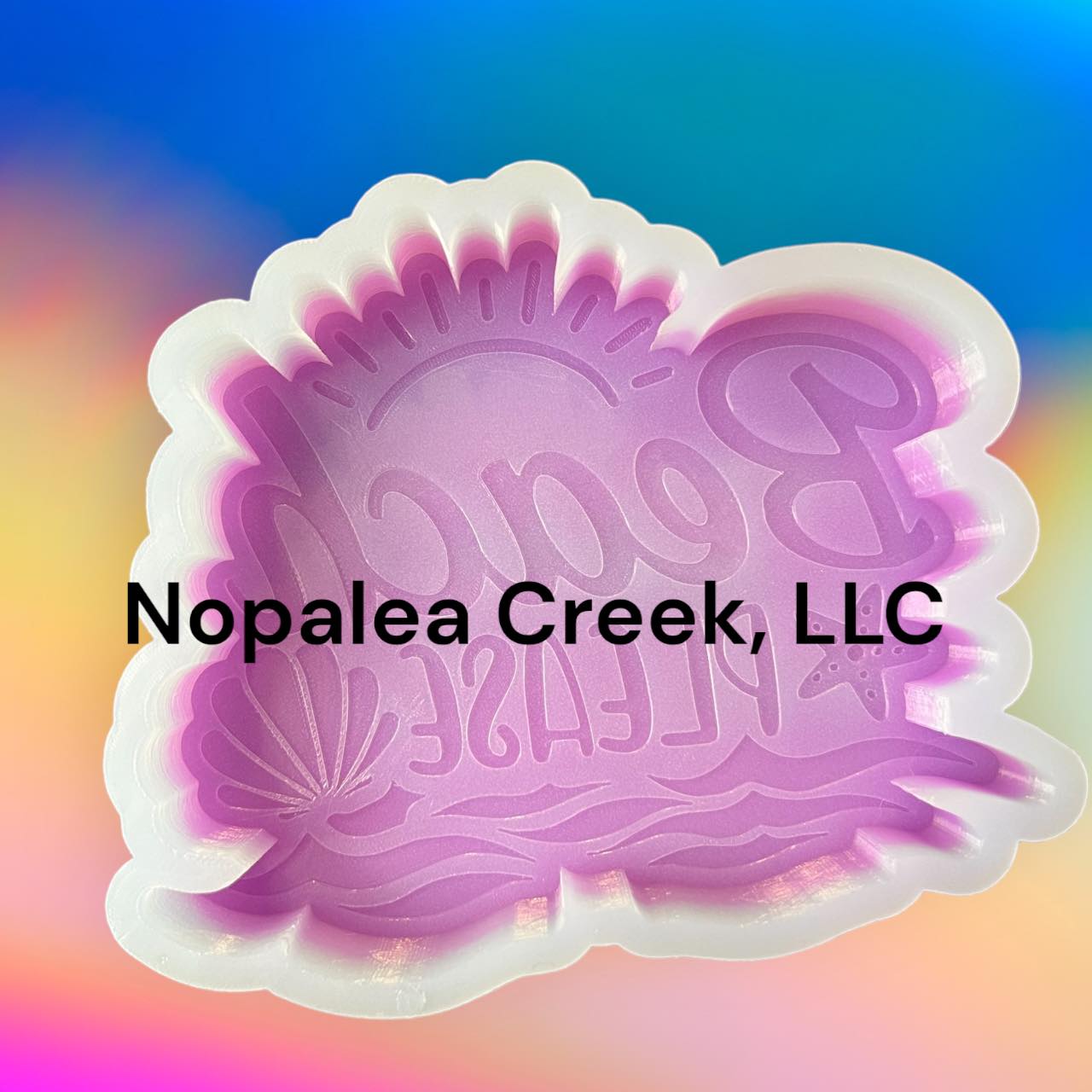 Beach Please Silicone Mold