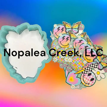 Retro Spring Cardstock Mold #1 Silicone Mold