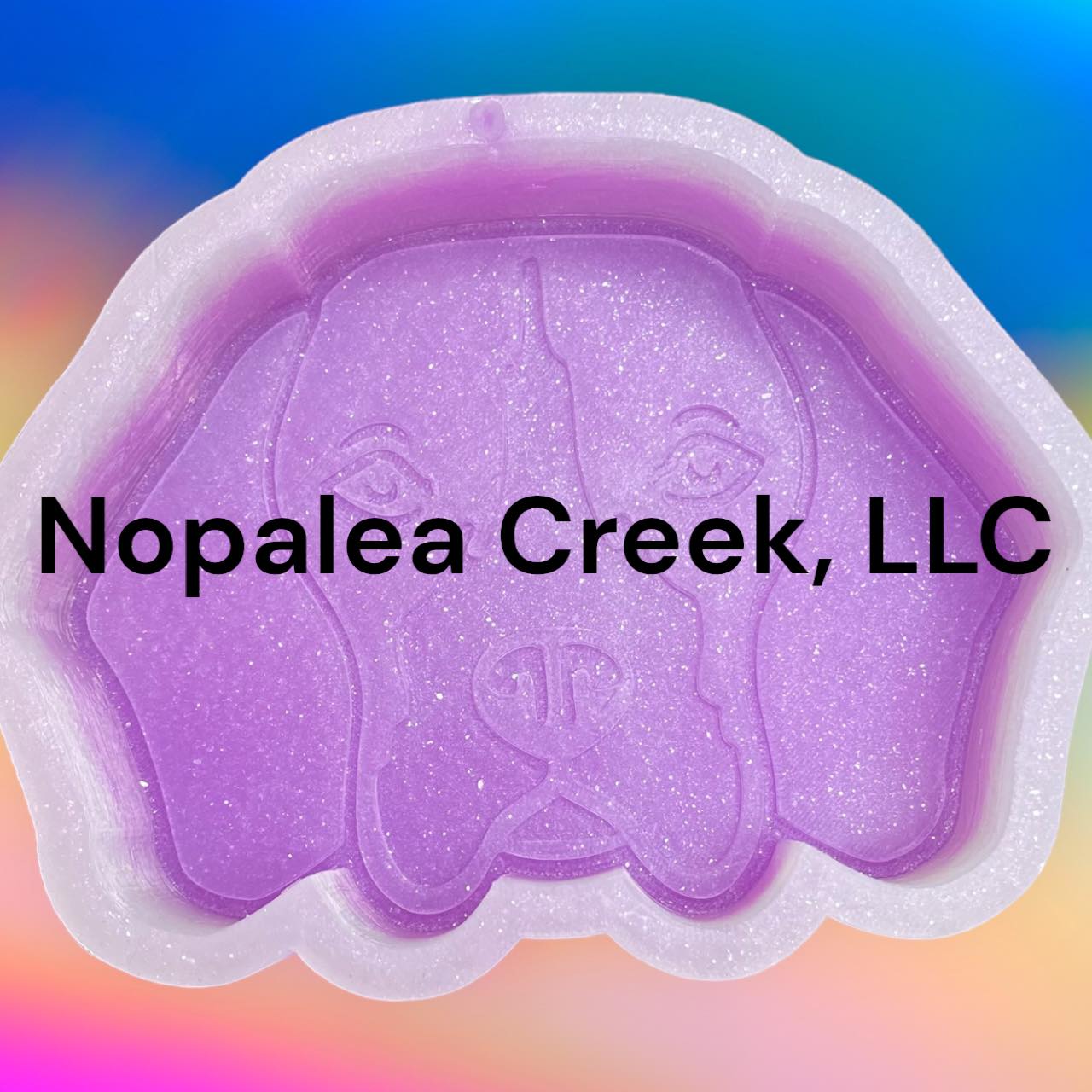 Beagle Head Silicone Mold