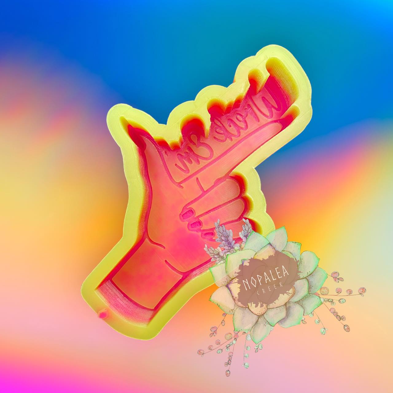 Wreck Em' Female Hand Silicone Mold©