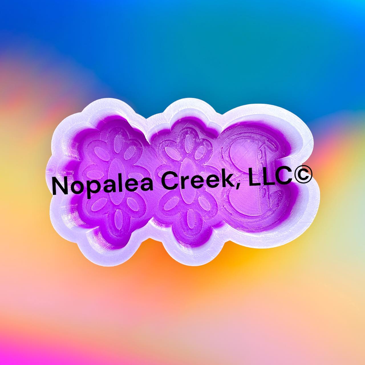 NCM Boo No Pumpkin Face Silicone Mold©