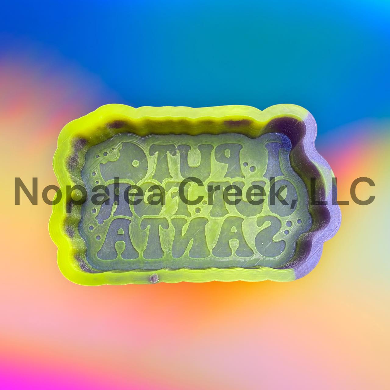 Put Out for Santa Silicone Mold