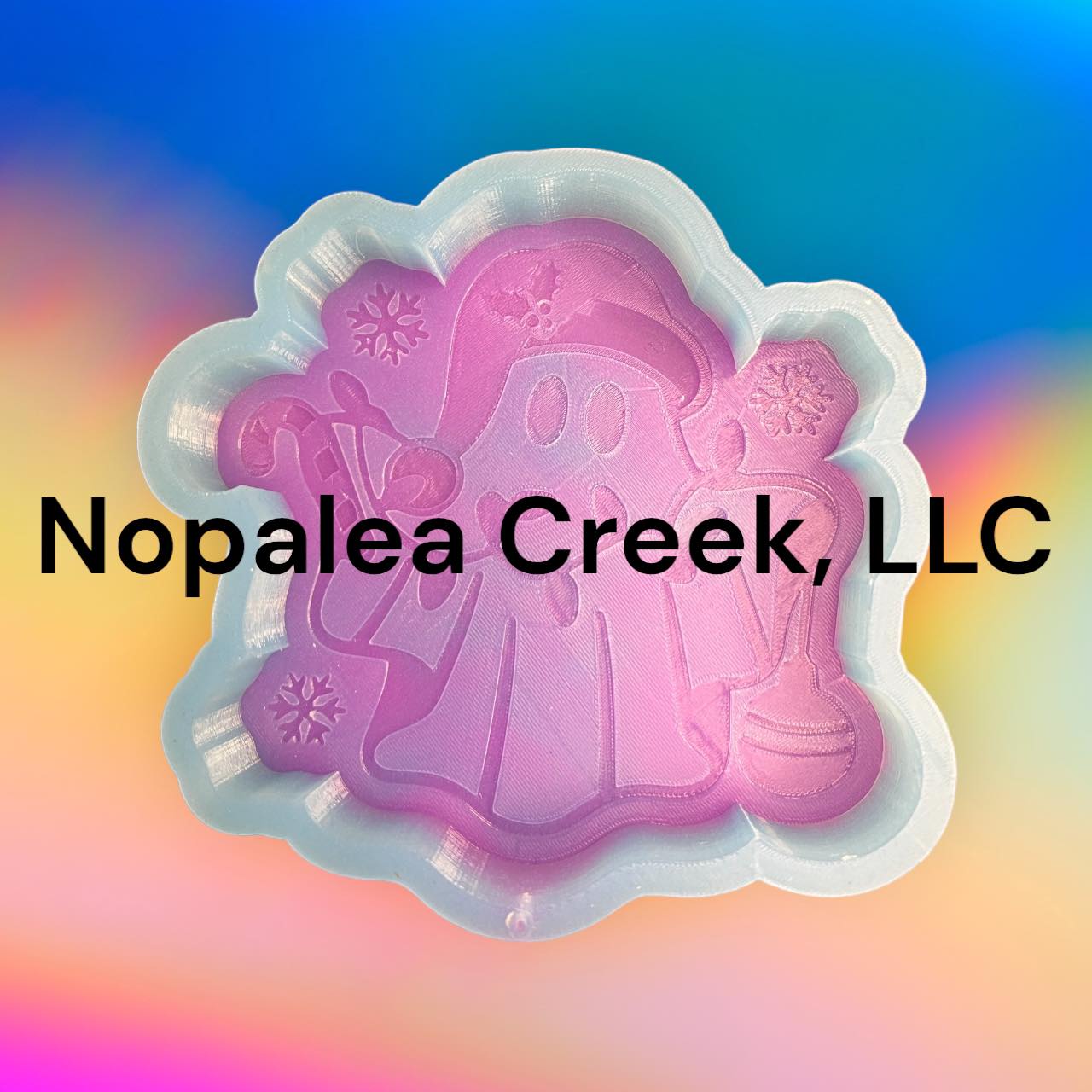 Christmas Ghost Silicone Mold