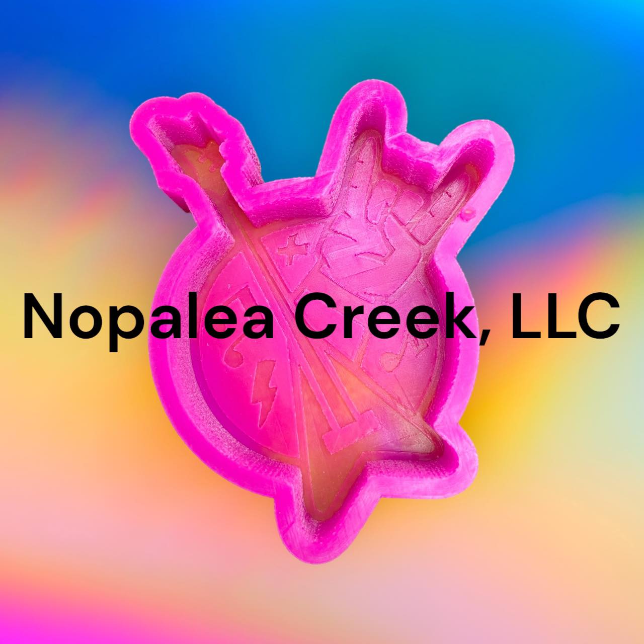 Rock Music Silicone Mold