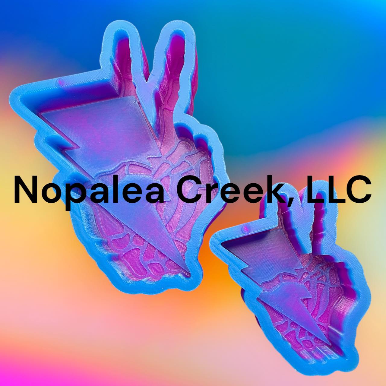 Skelly Bolt Hand Silicone Mold