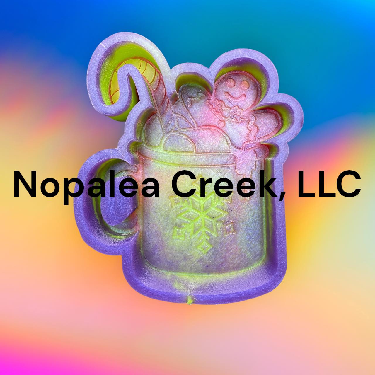 Gingerbread Mug Silicone Mold