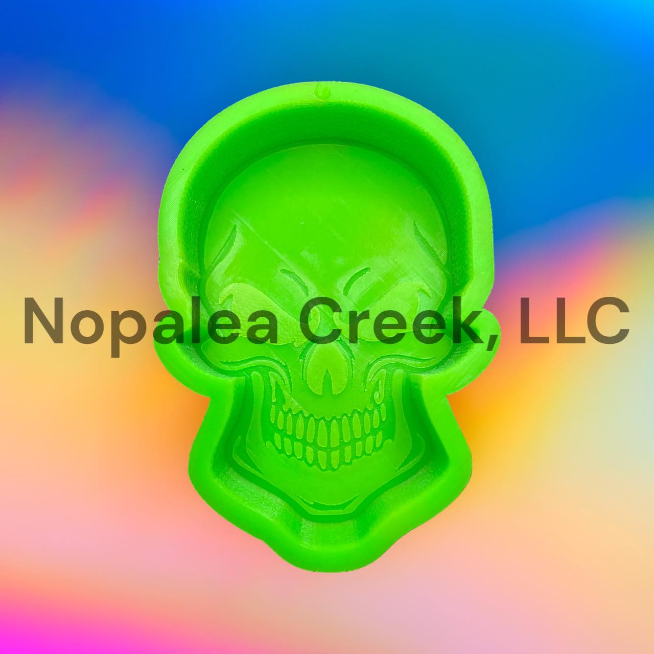 Skull Face Silicone Mold