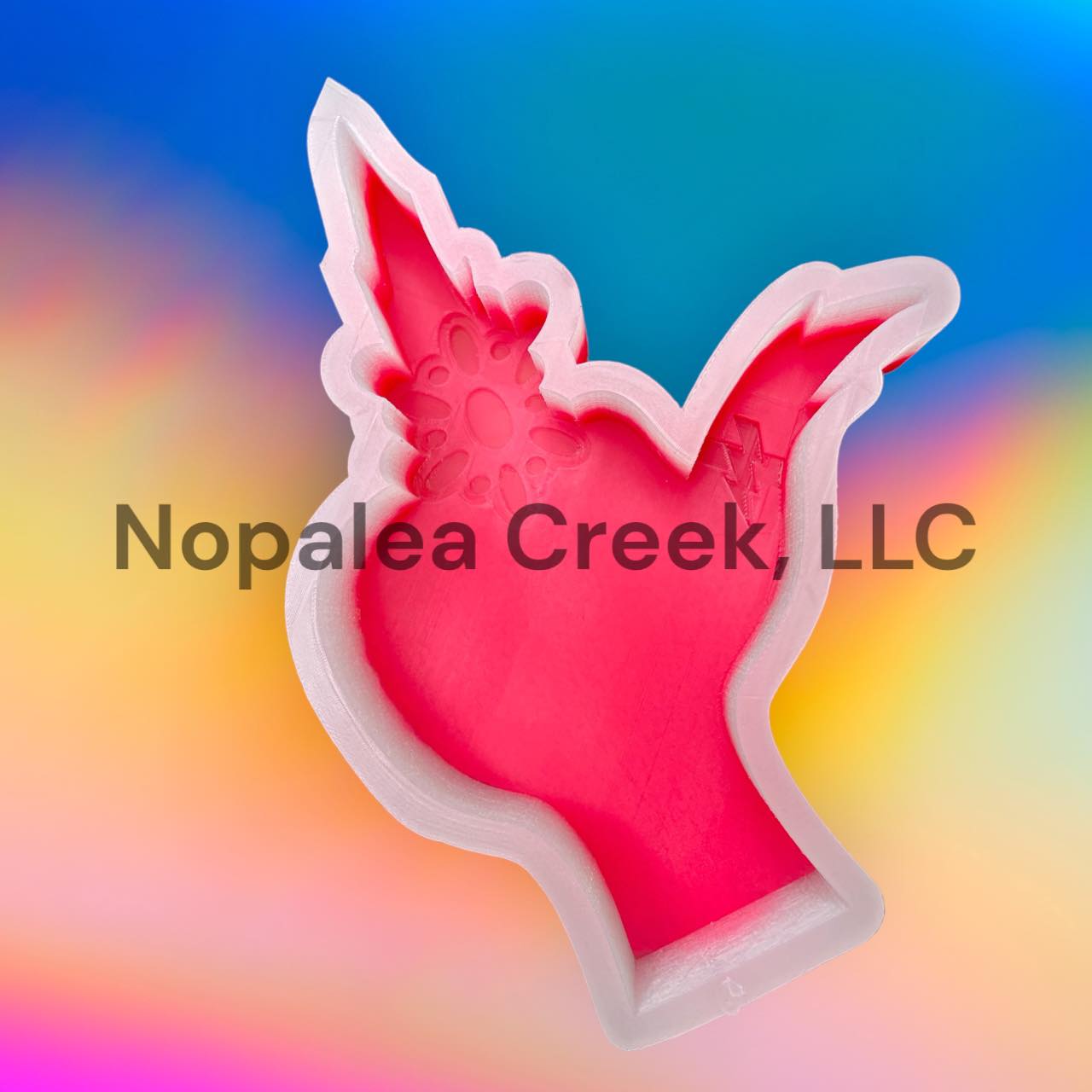 NCM Western Mr. G Flip Off Silicone Mold©
