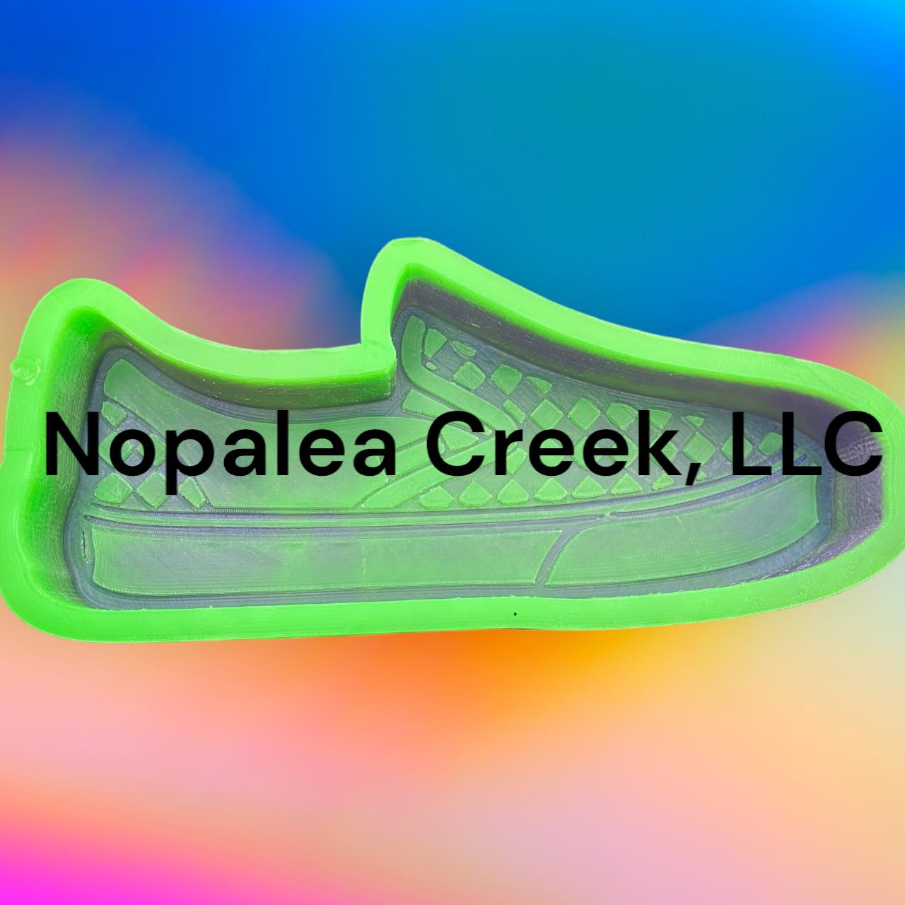 Checkered Shoes Silicone Mold