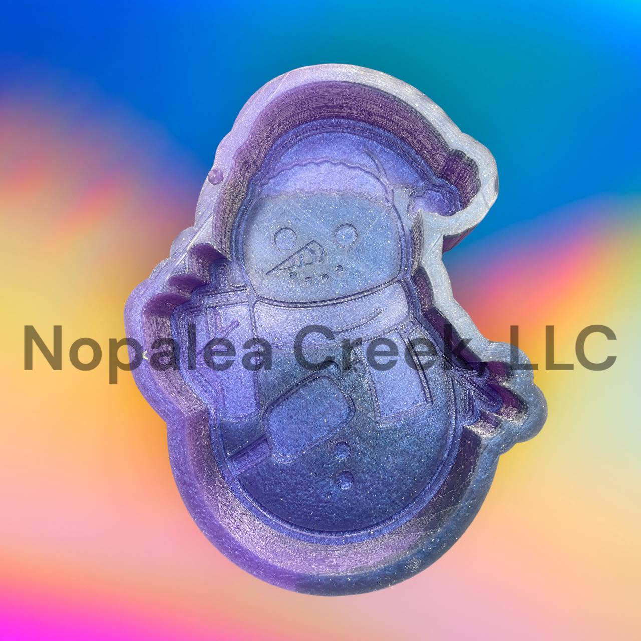 Boujee Snowman Silicone Mold