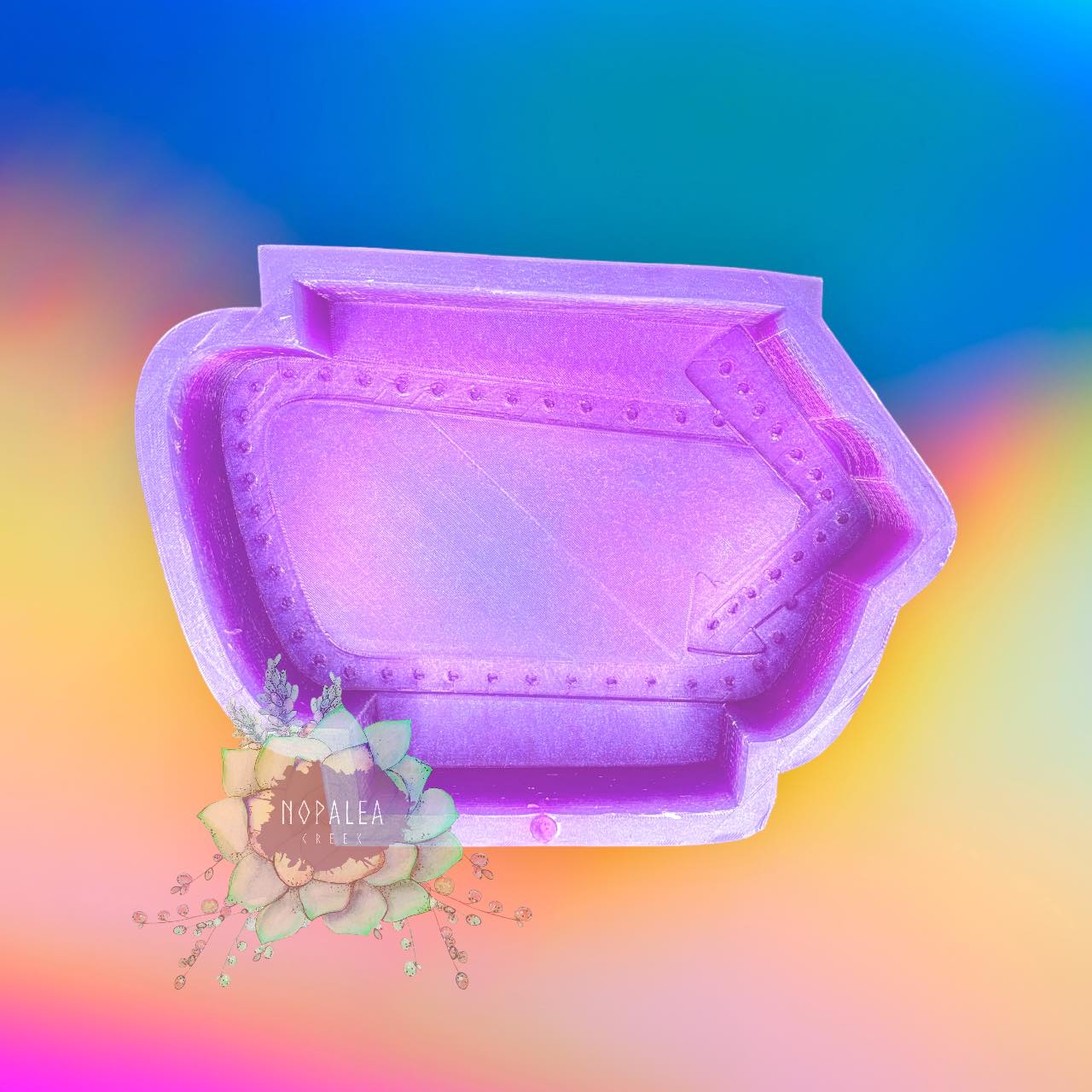 Retro Marquee Silicone Mold©