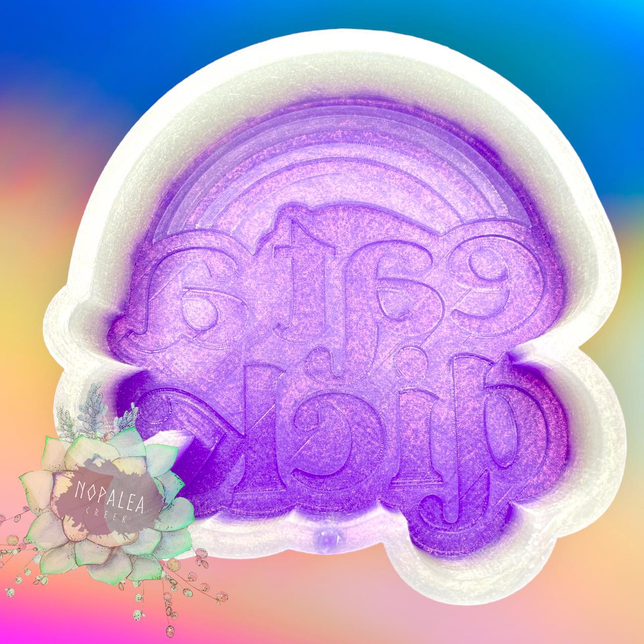 Eat a Dick Rainbow Silicone Mold