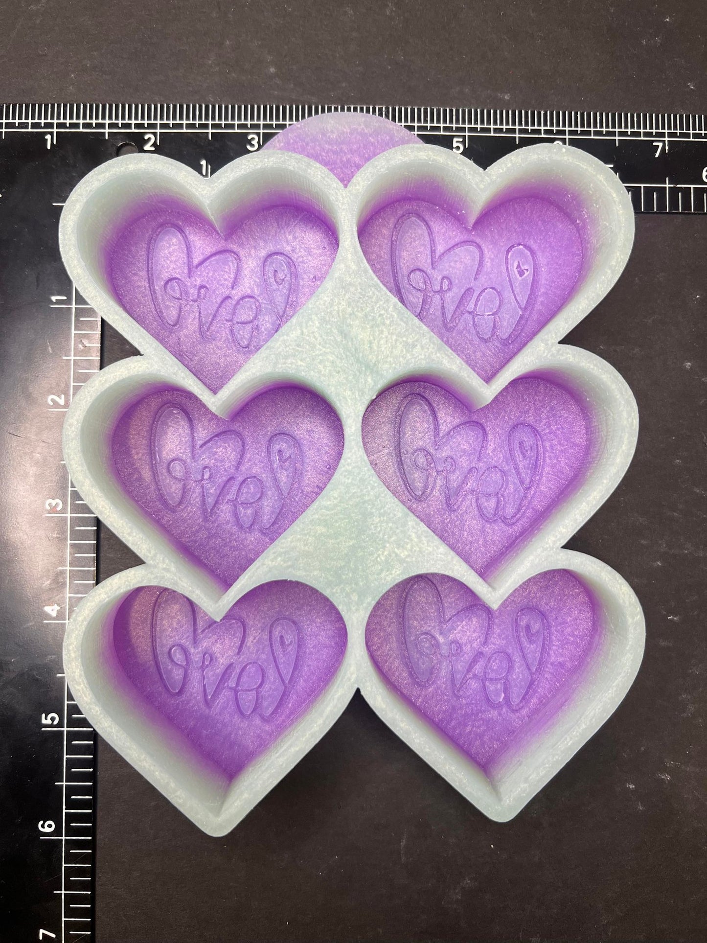 Love Hearts - WAX MELT MOLD© (B1609)