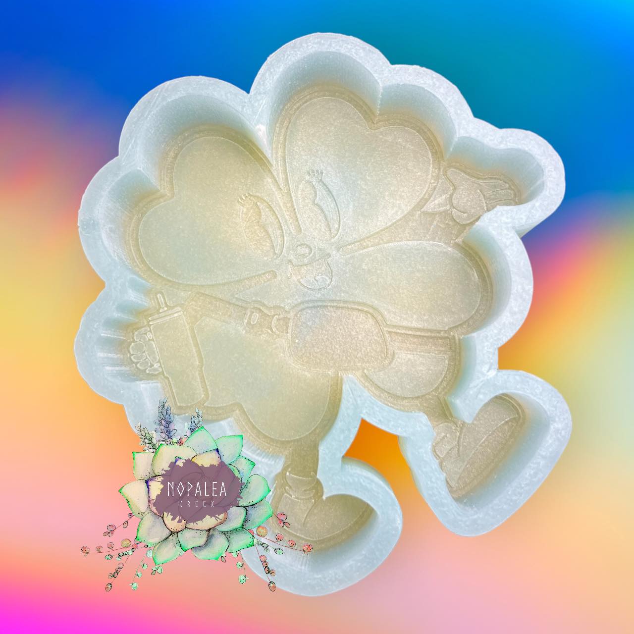 Boujee Shamrock Silicone Mold