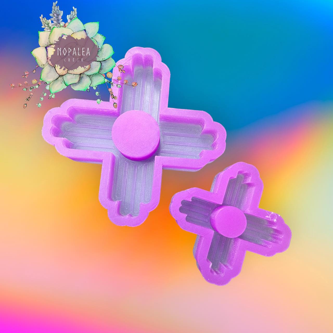 Hollow Out Zia Silicone Mold