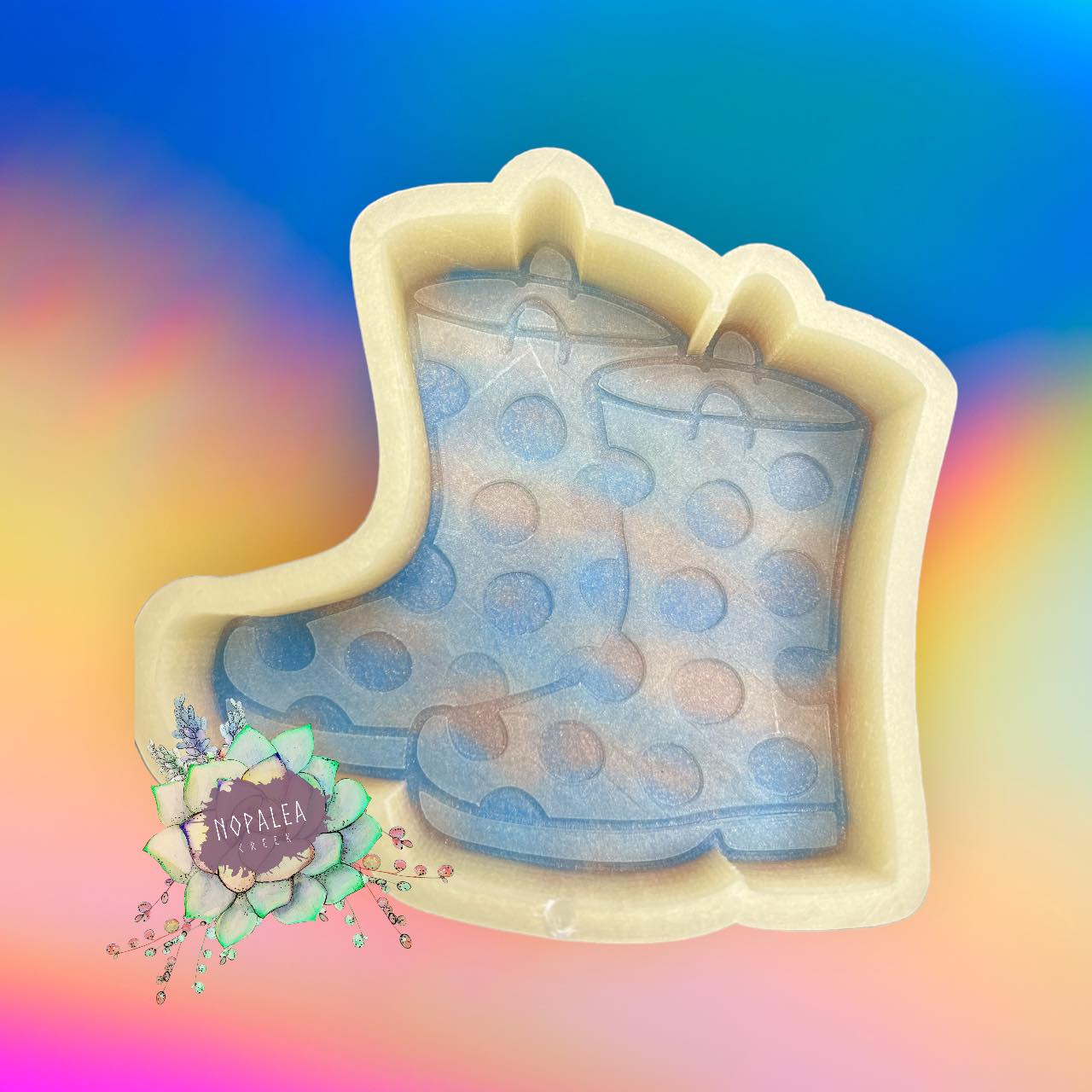 Rainy Day Boots Silicone Mold©
