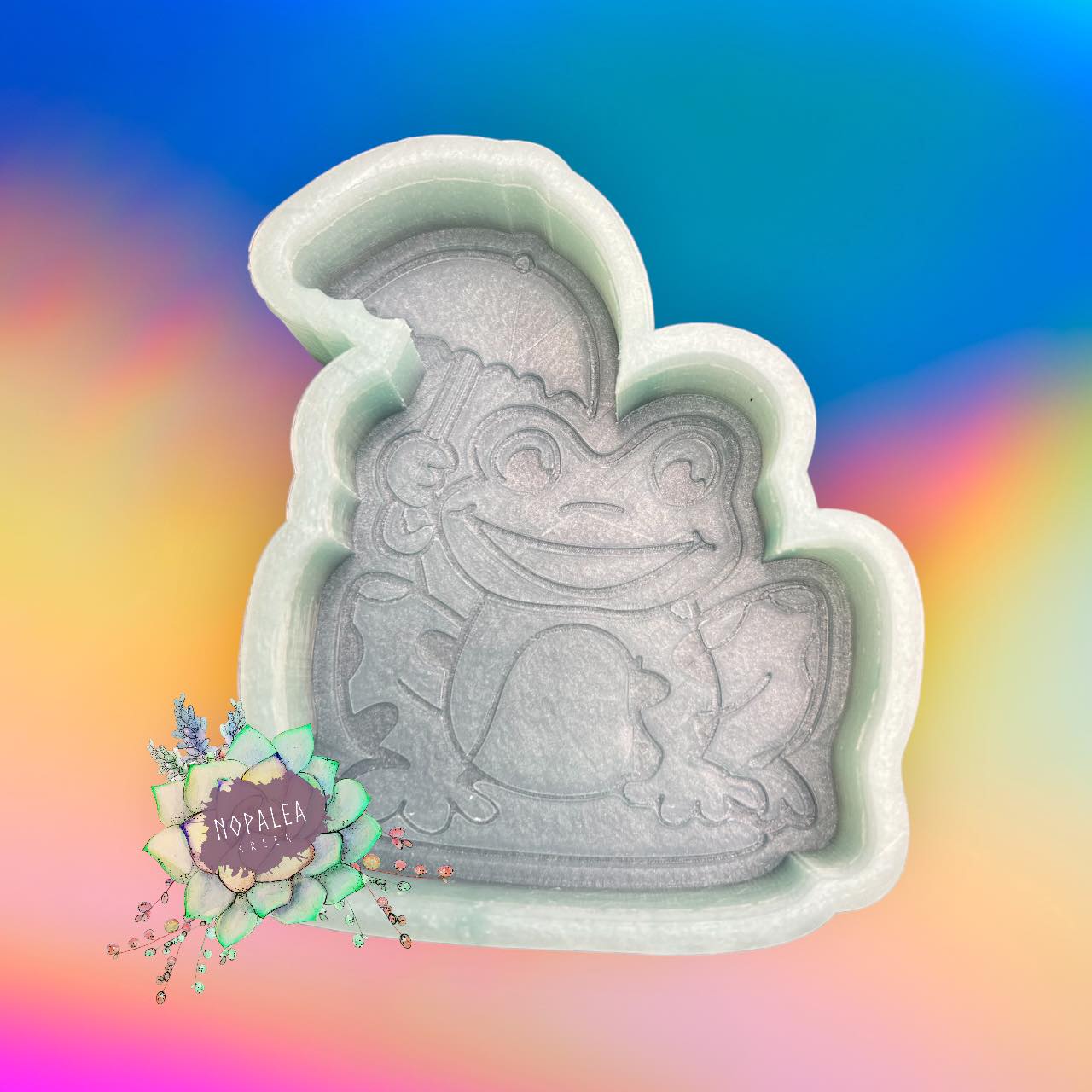 Rainy Day Toad Silicone Mold