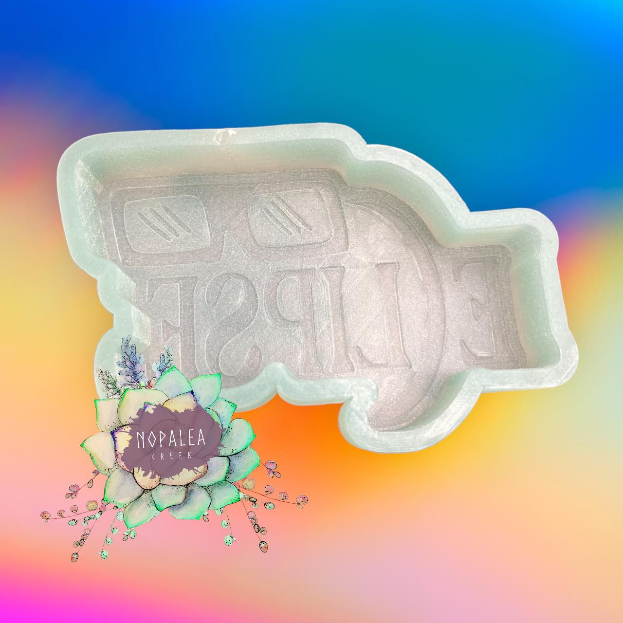 Eclipse Glasses Silicone Mold