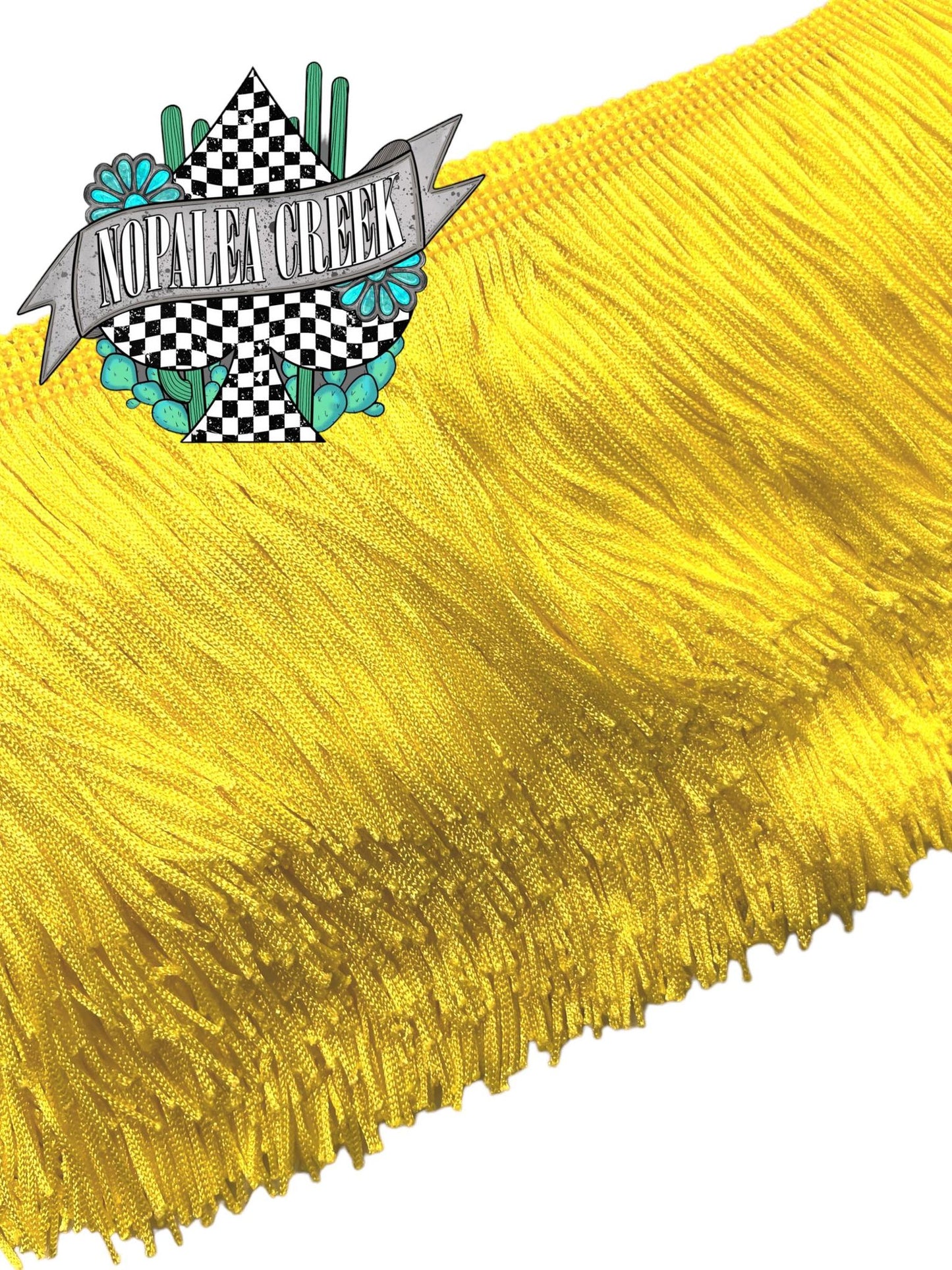 Mellow Yellow 4" Fringe