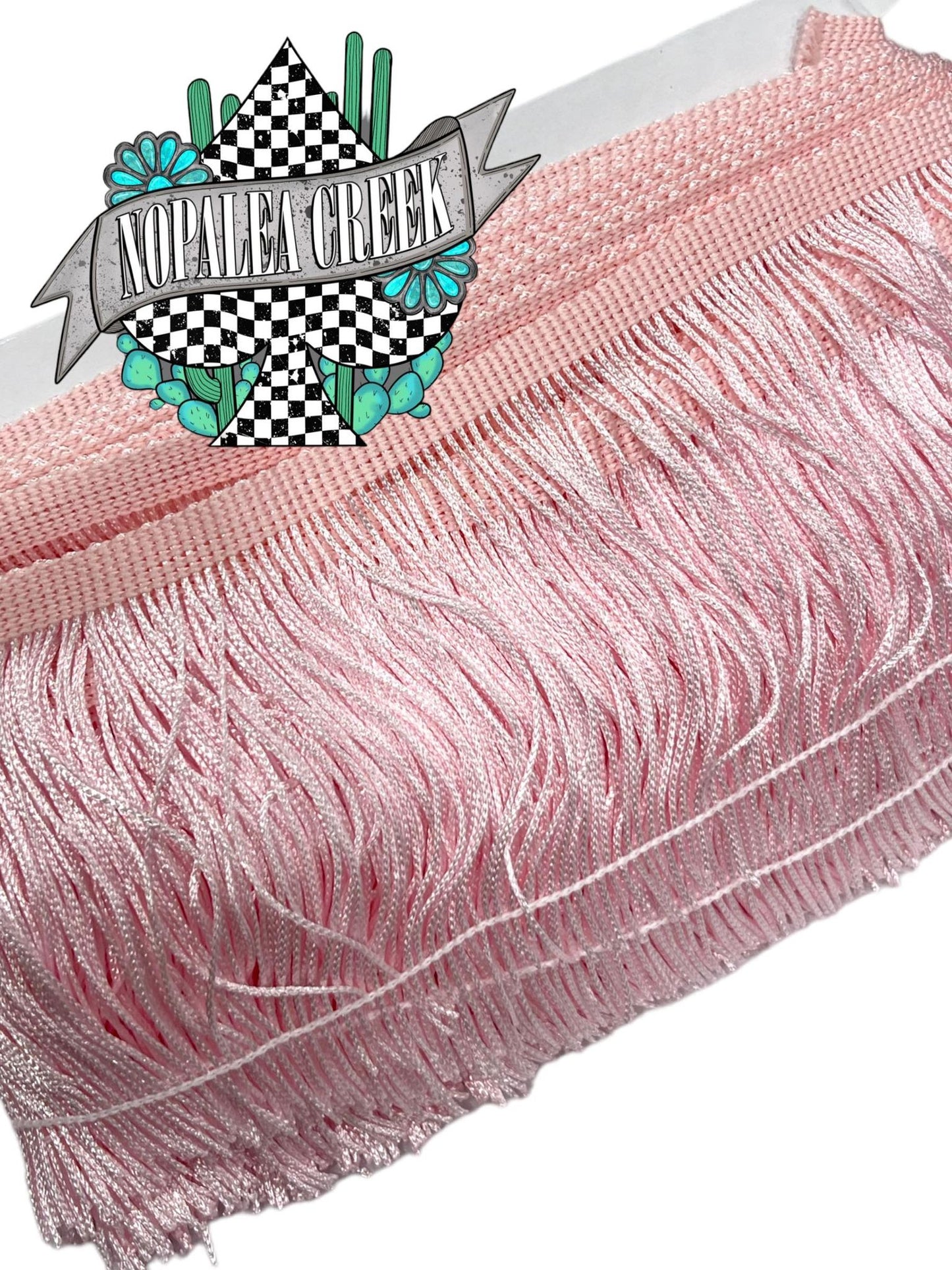 Baby Candy Pink 4" Fringe