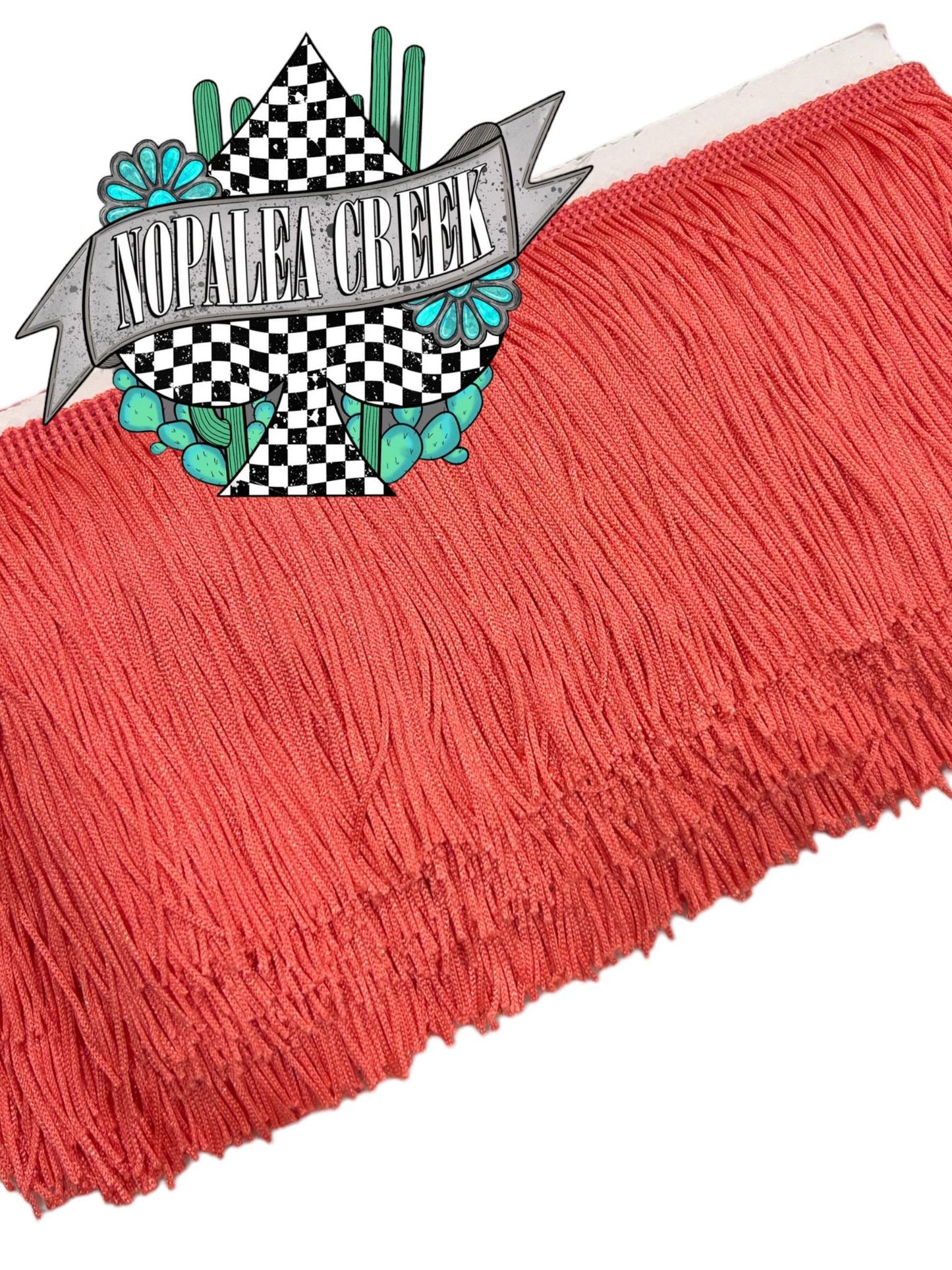 Salmon 4" Fringe