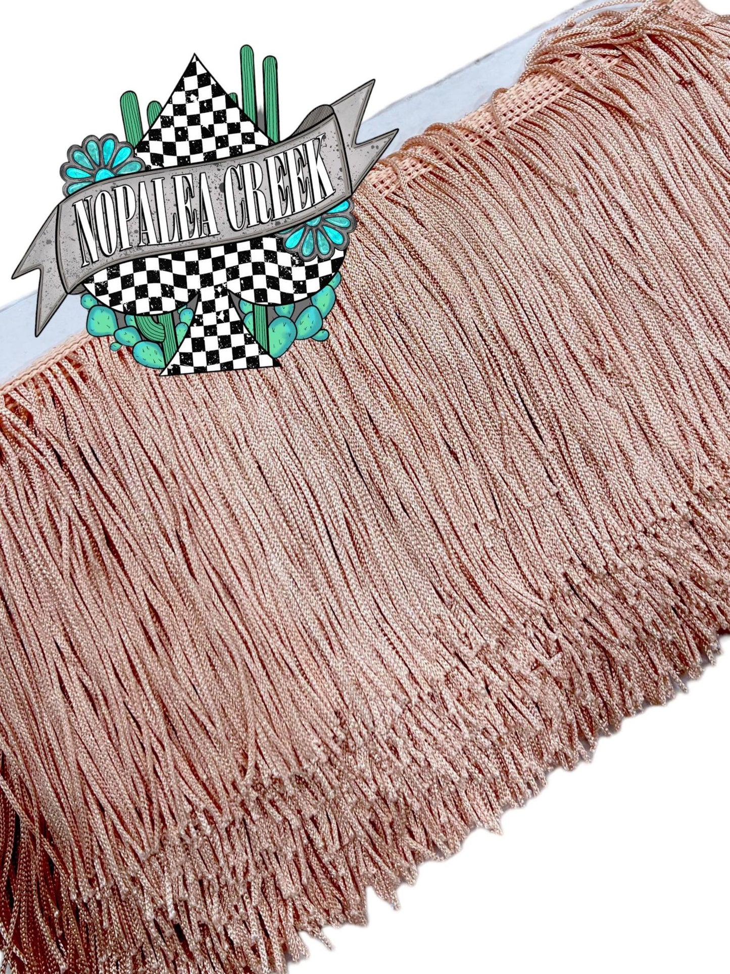 Dusty Rose 4" Fringe