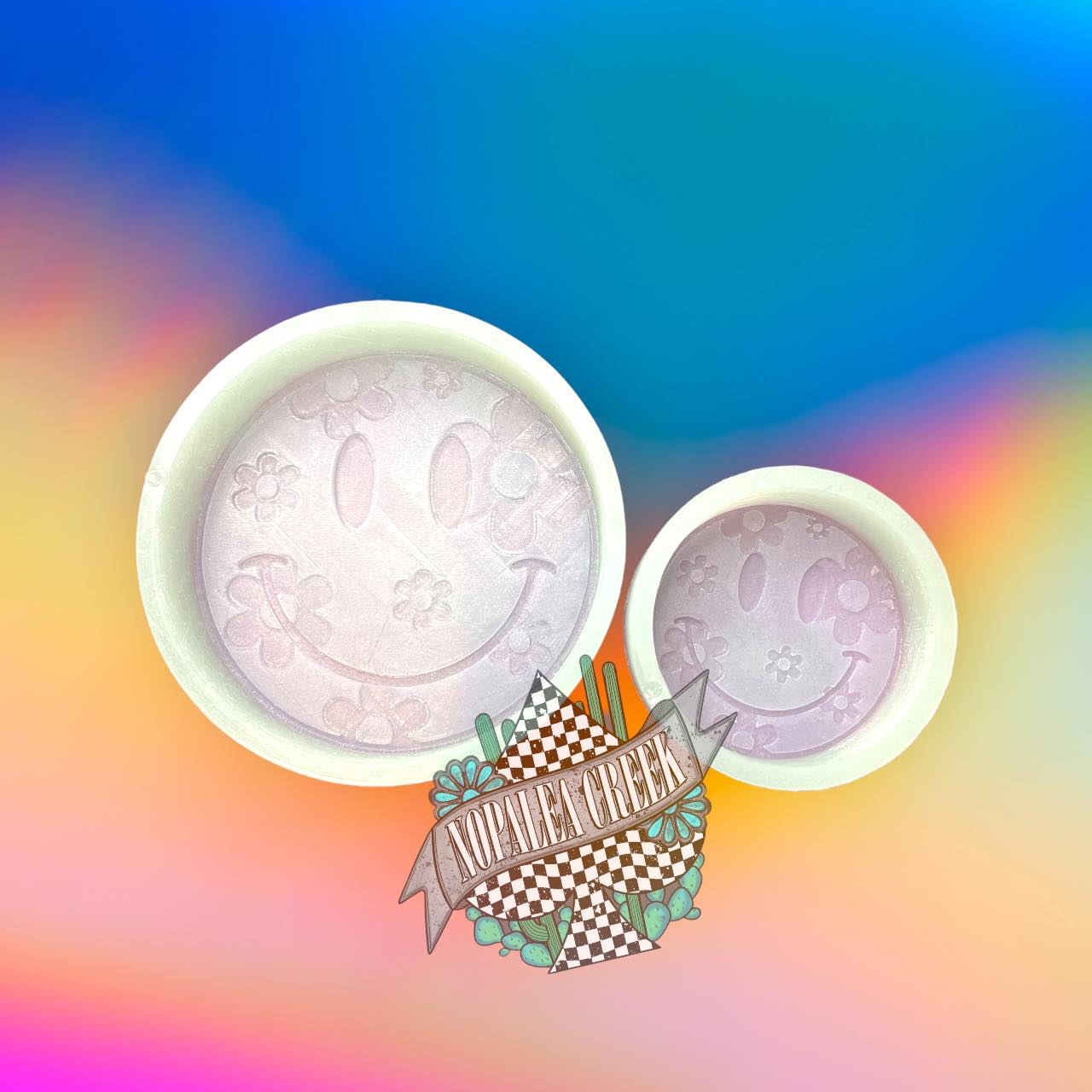 Daisy Flowers on Face Silicone Mold