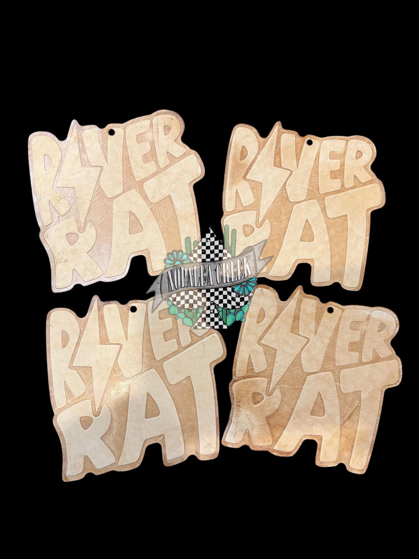 River Rat Leather Charm (SET OF 4)