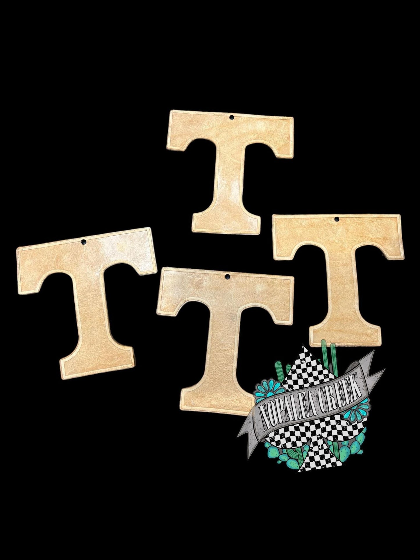 Tennessee.T Leather Charm (SET OF 4)