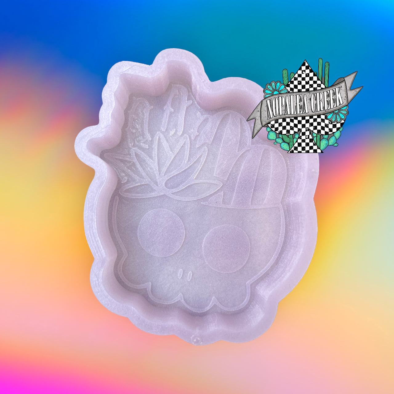 Succulent Skull Silicone Mold