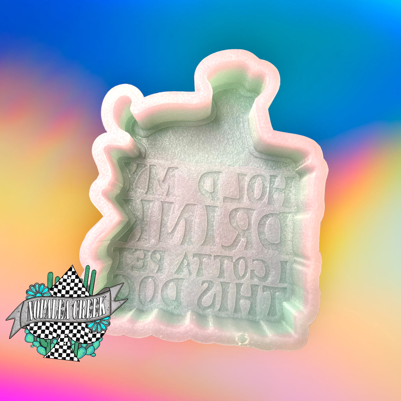 Gotta Pet this Dog Silicone Mold