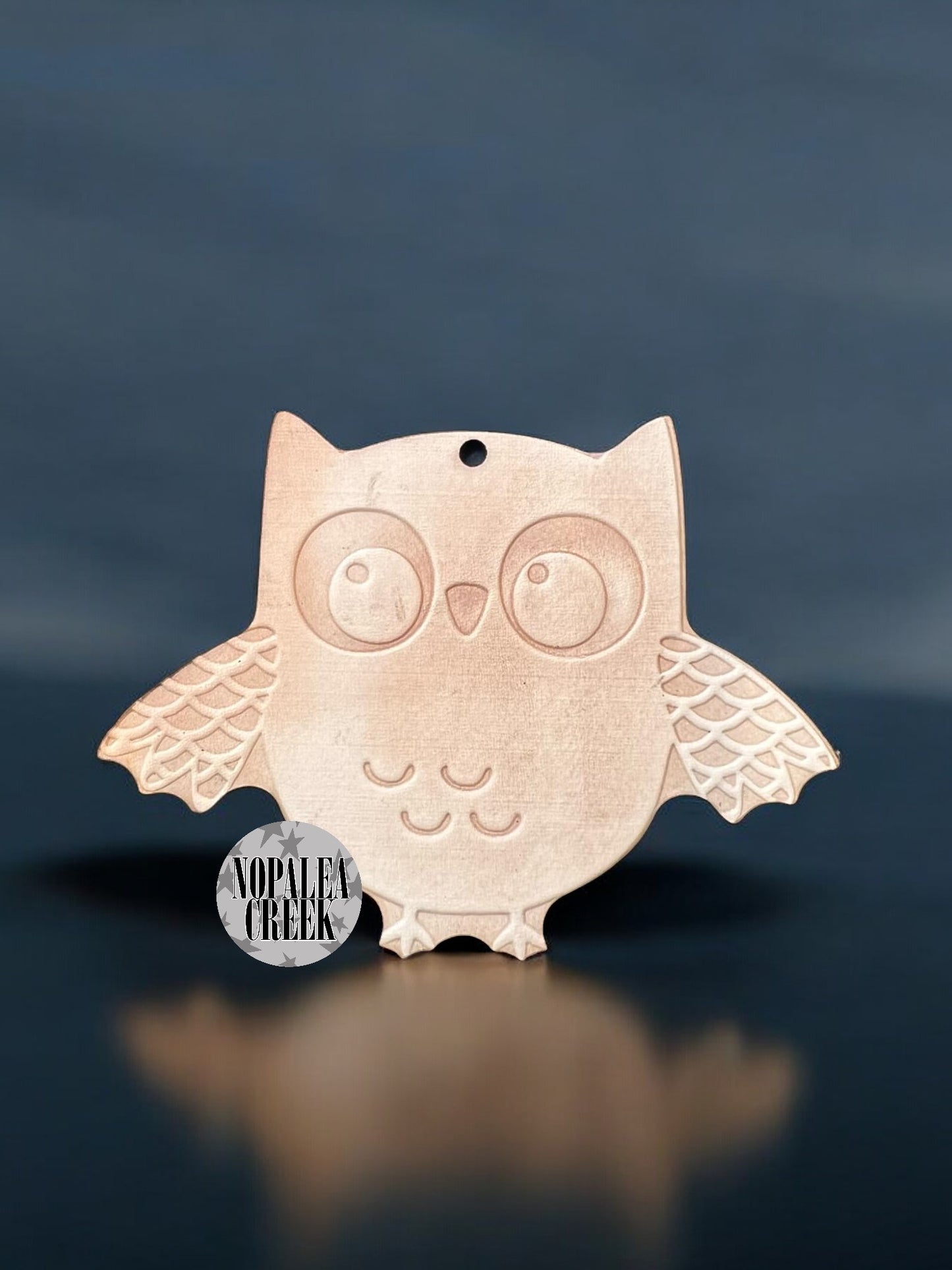 Cute Owl Leather Charms (SET OF 4)