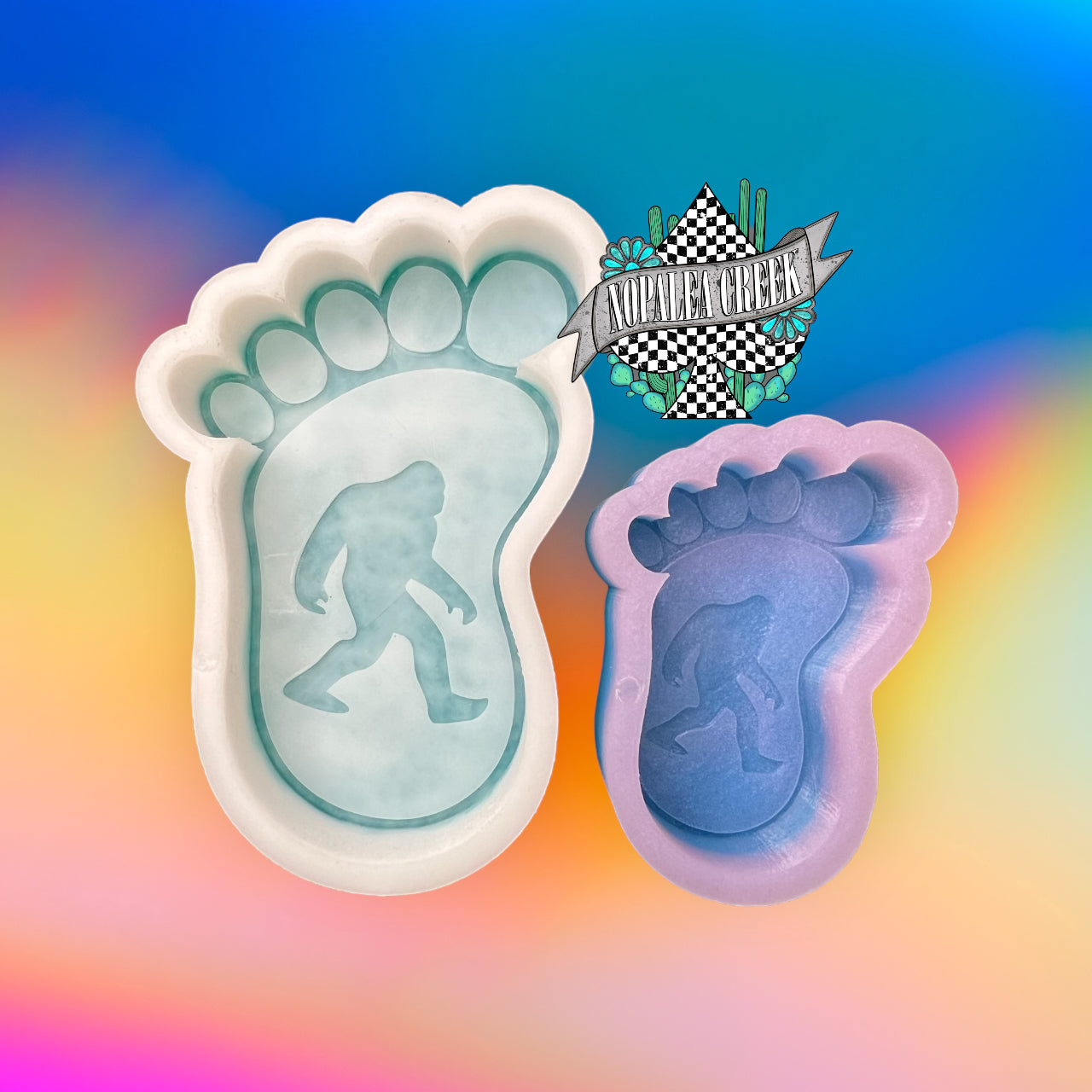 Bigfoot Steppin' silcone mold