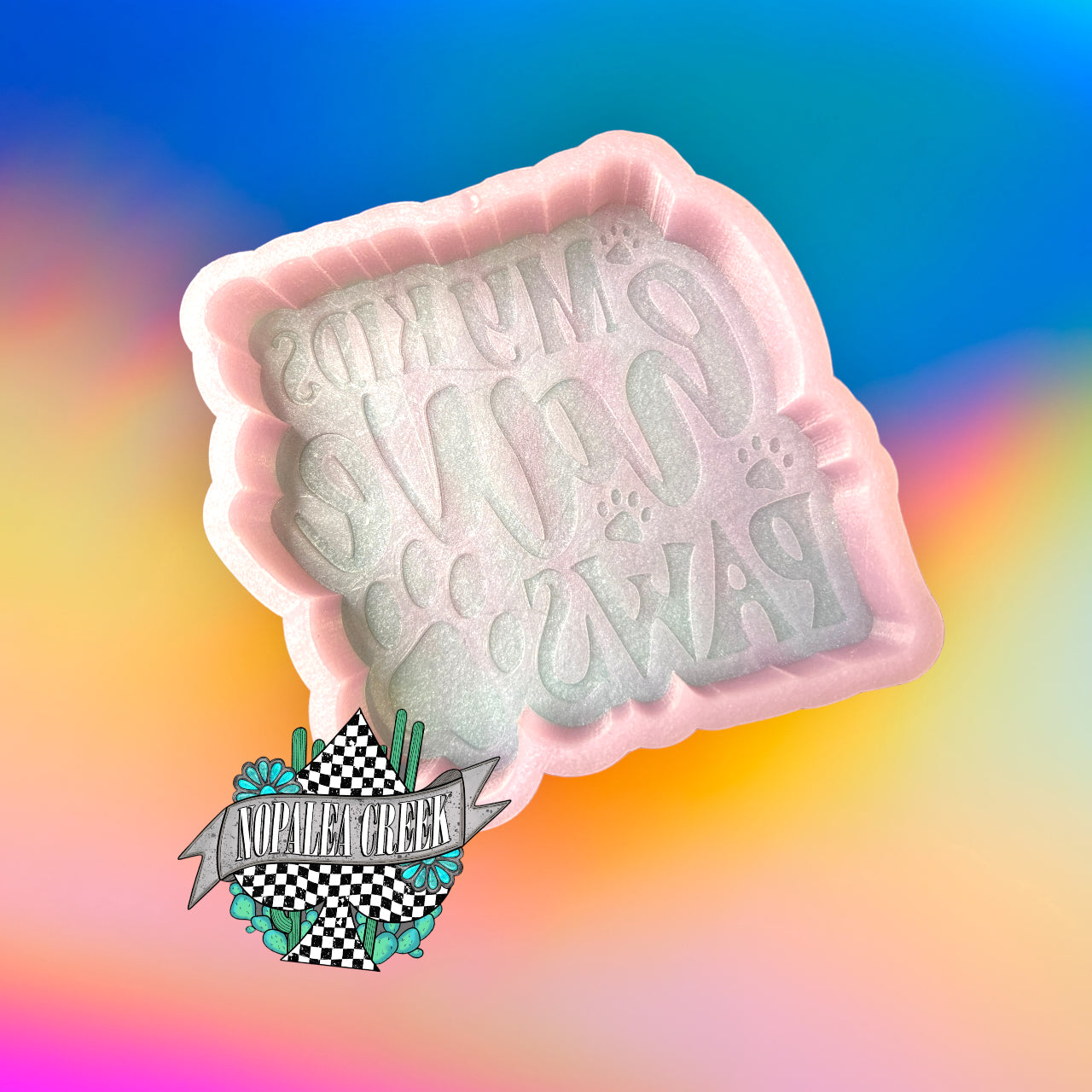 My Kids Have Paws Silicone Mold