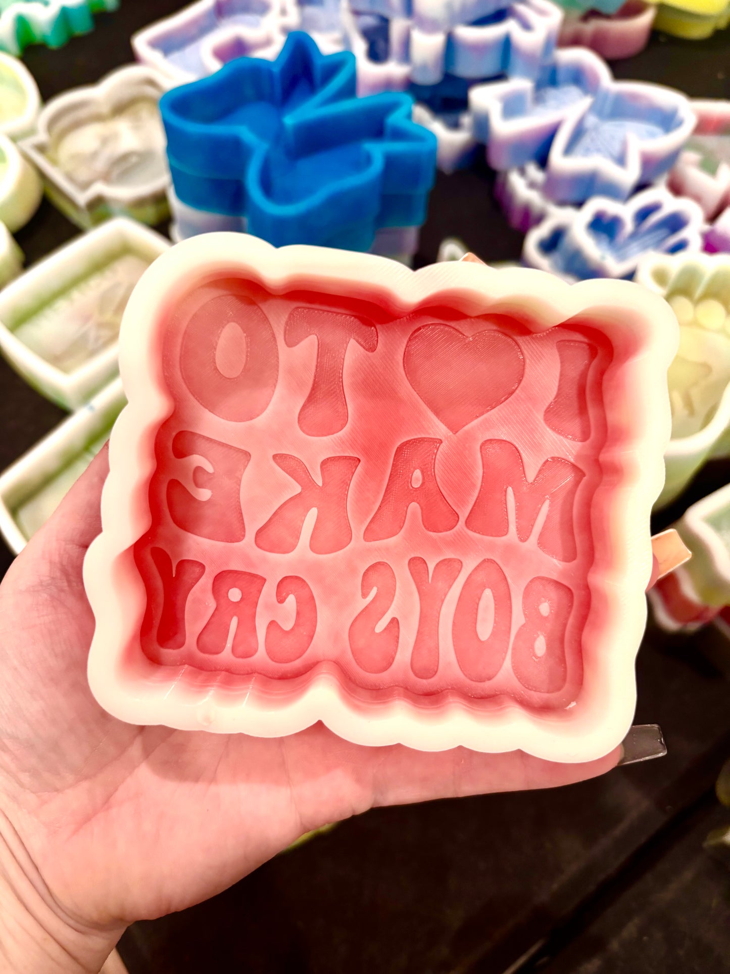 Make Boys Cry Silicone Mold