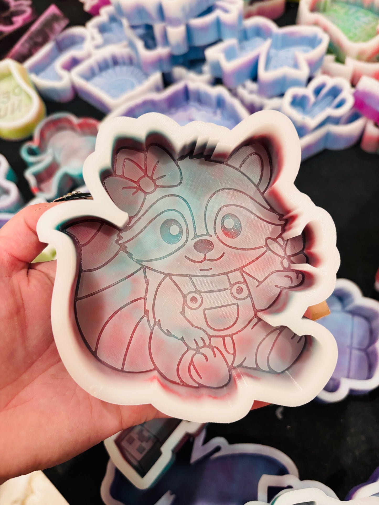 Roxie Raccoon Silicone Mold