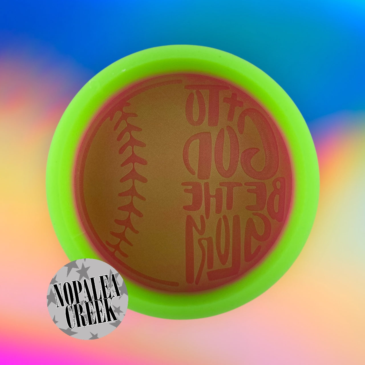God Be The Glory Baseball Silicone Mold