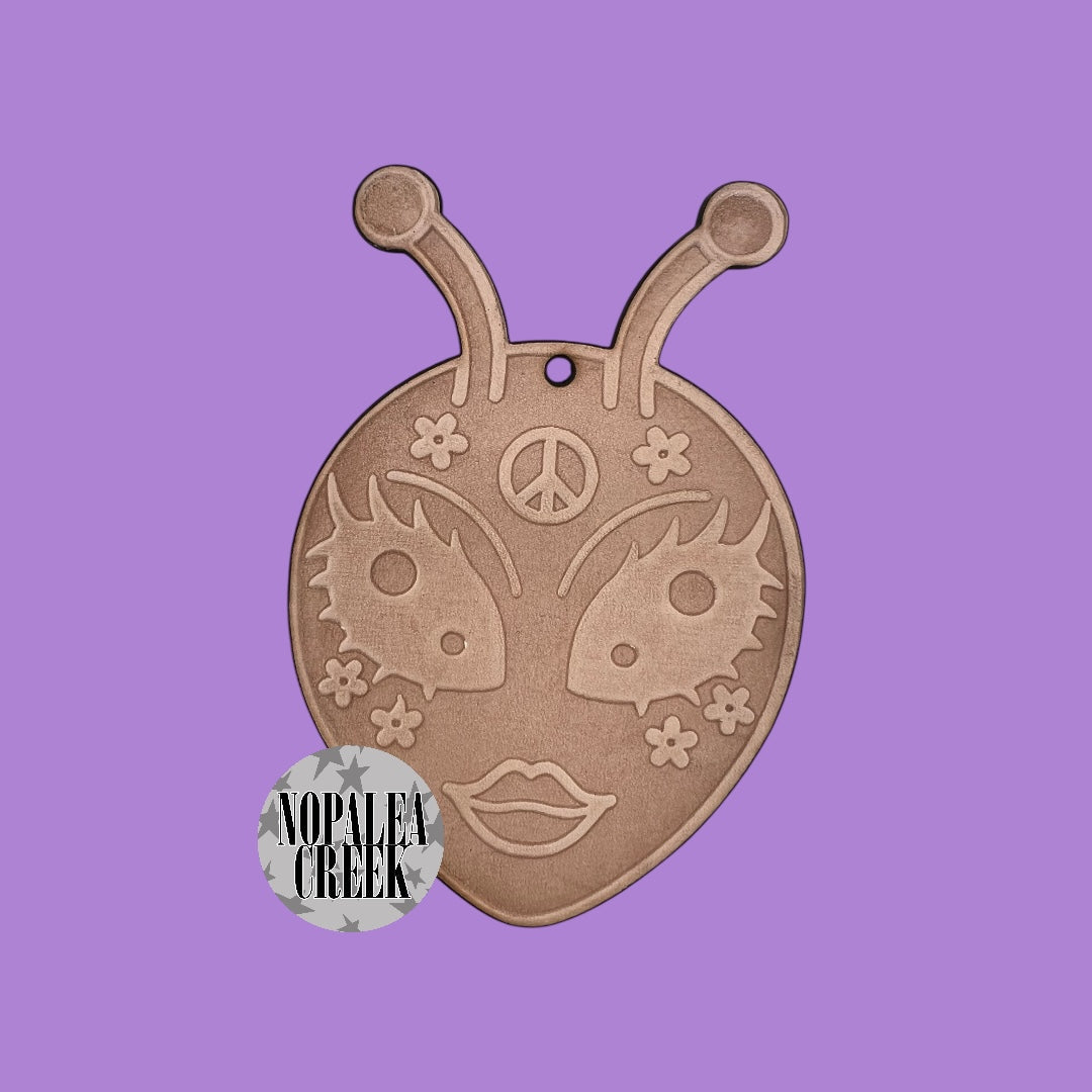 Alien Babe Leather Charms (SET OF 4)