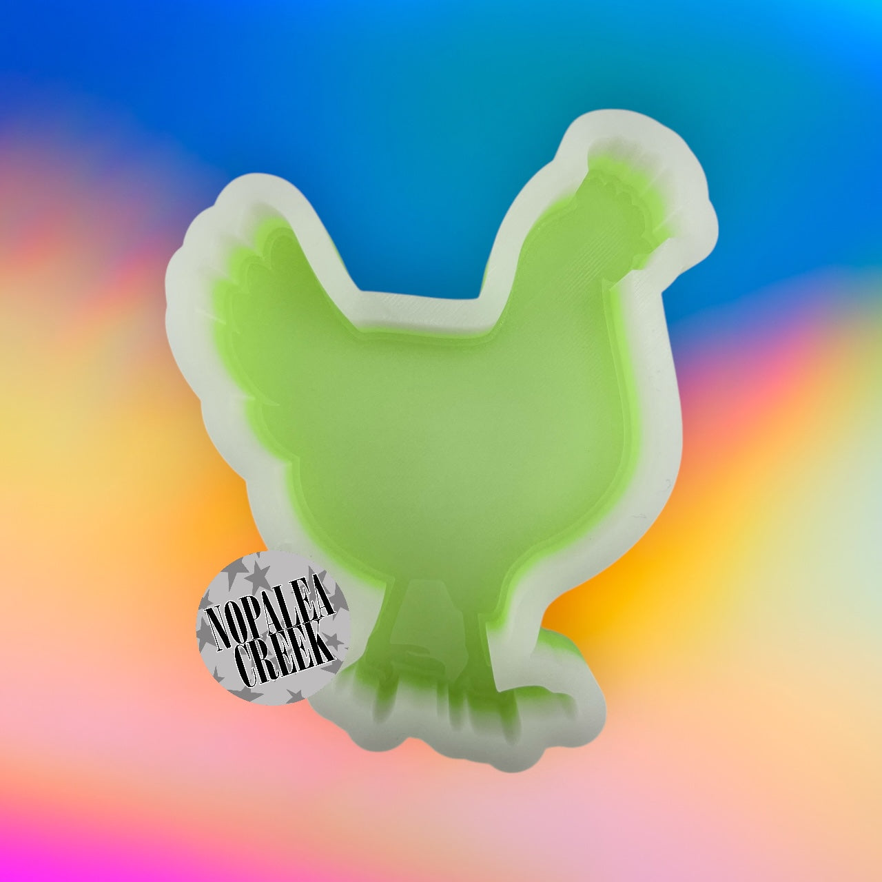 Chicken Silhouette Silicone Mold