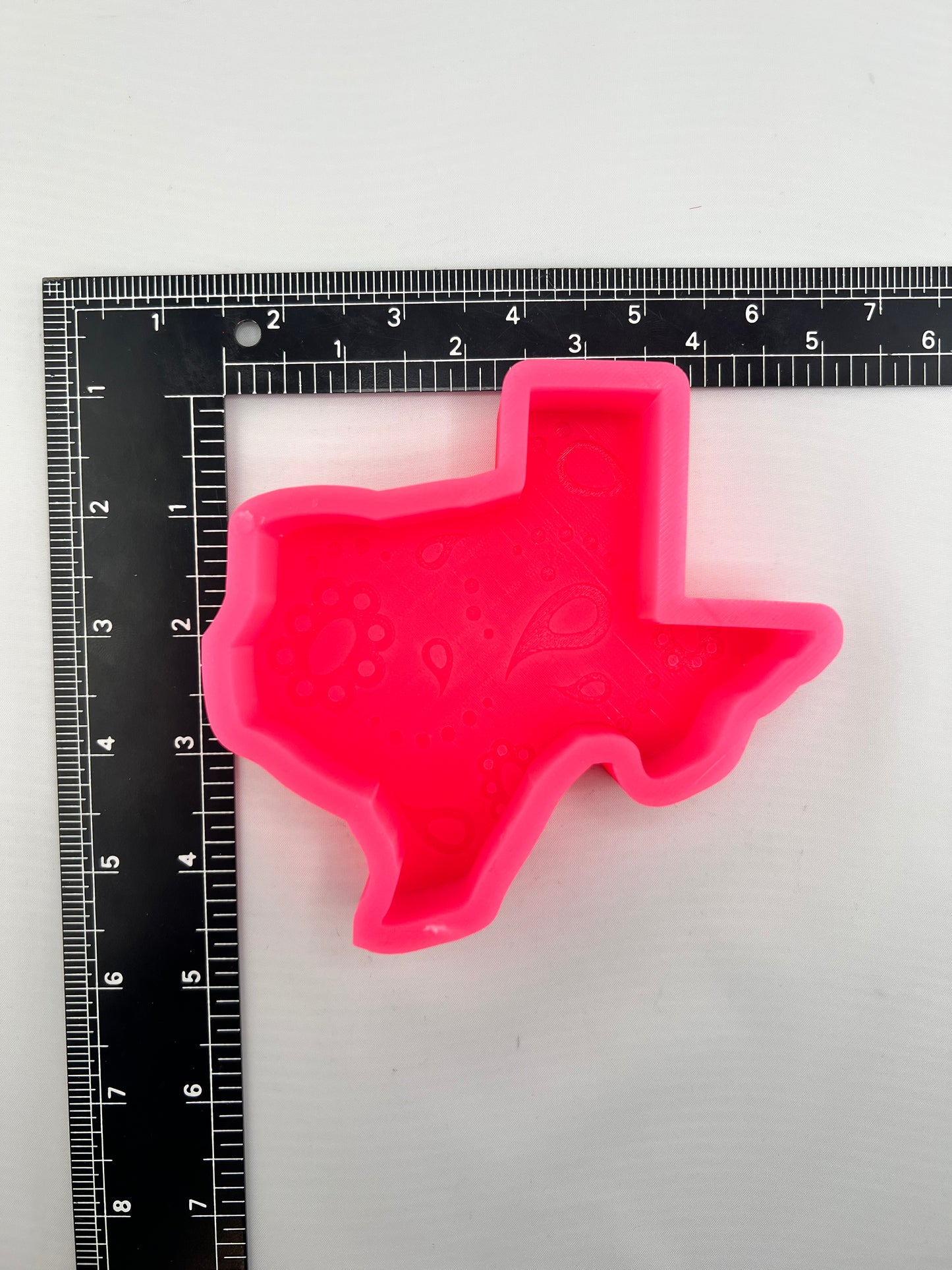 Paisley Texas Concho Silicone Mold