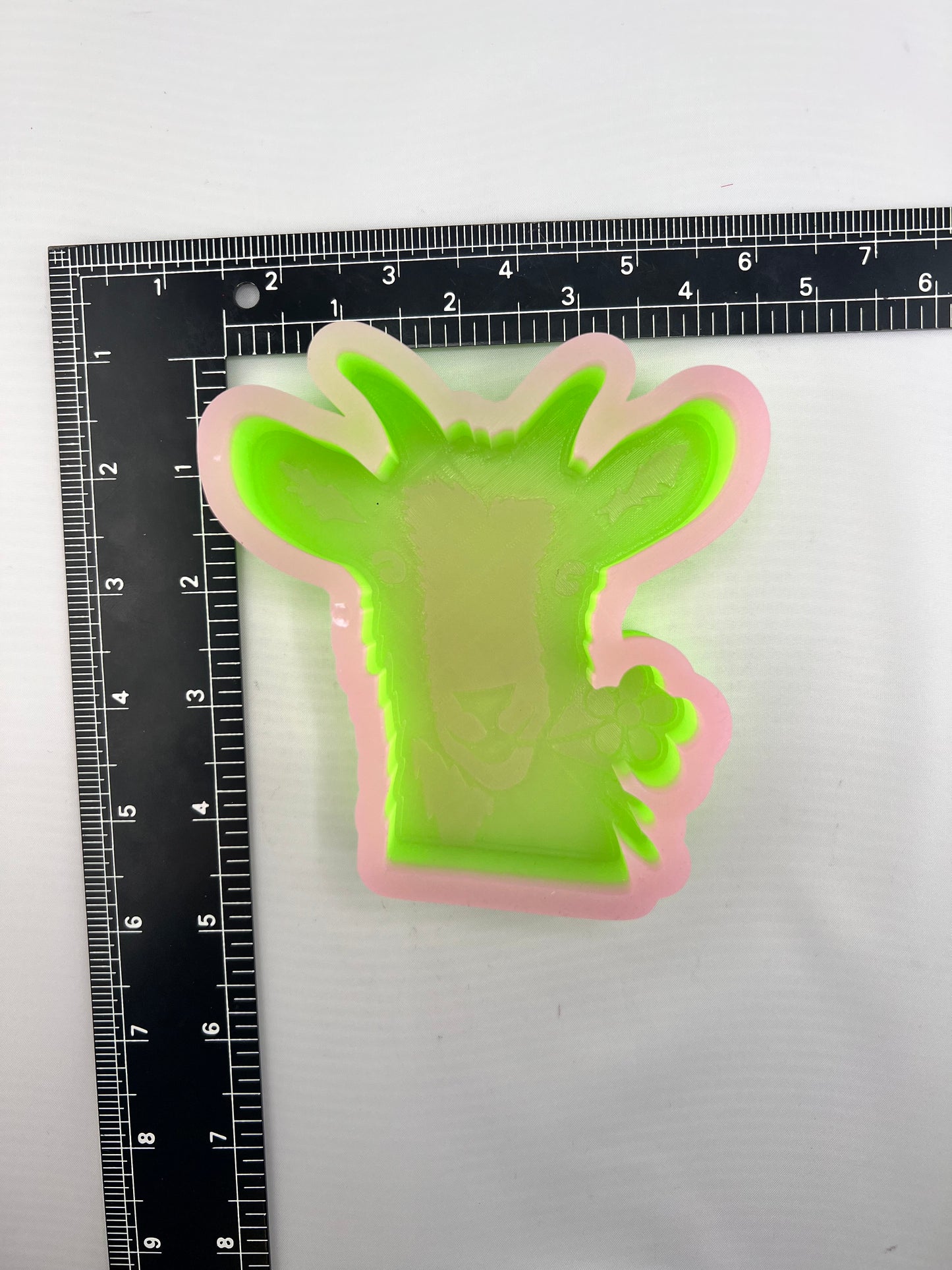 Chewing Goat Silicone Mold