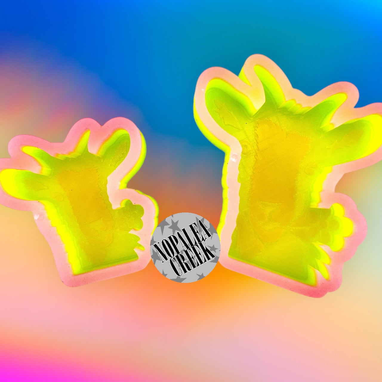 Chewing Goat Silicone Mold