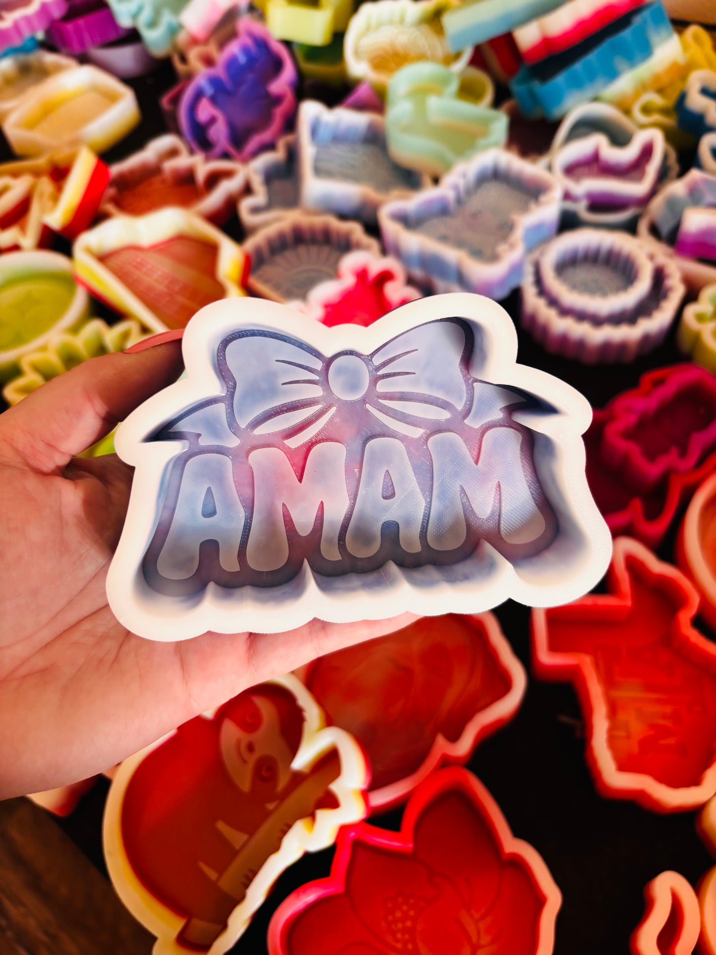 Mama Bow Silicone Mold