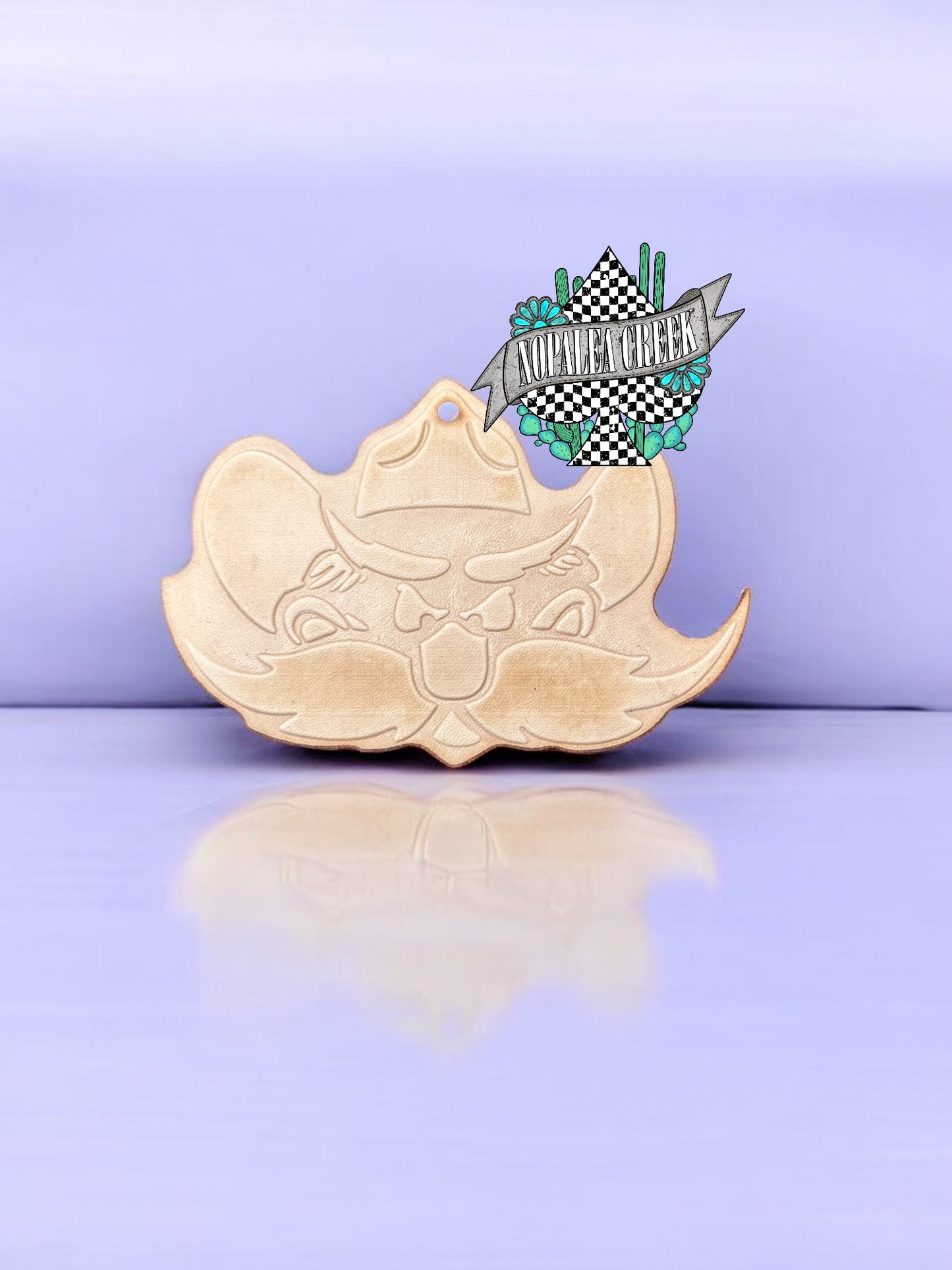 Masked Man Leather Charms (SET OF 4)